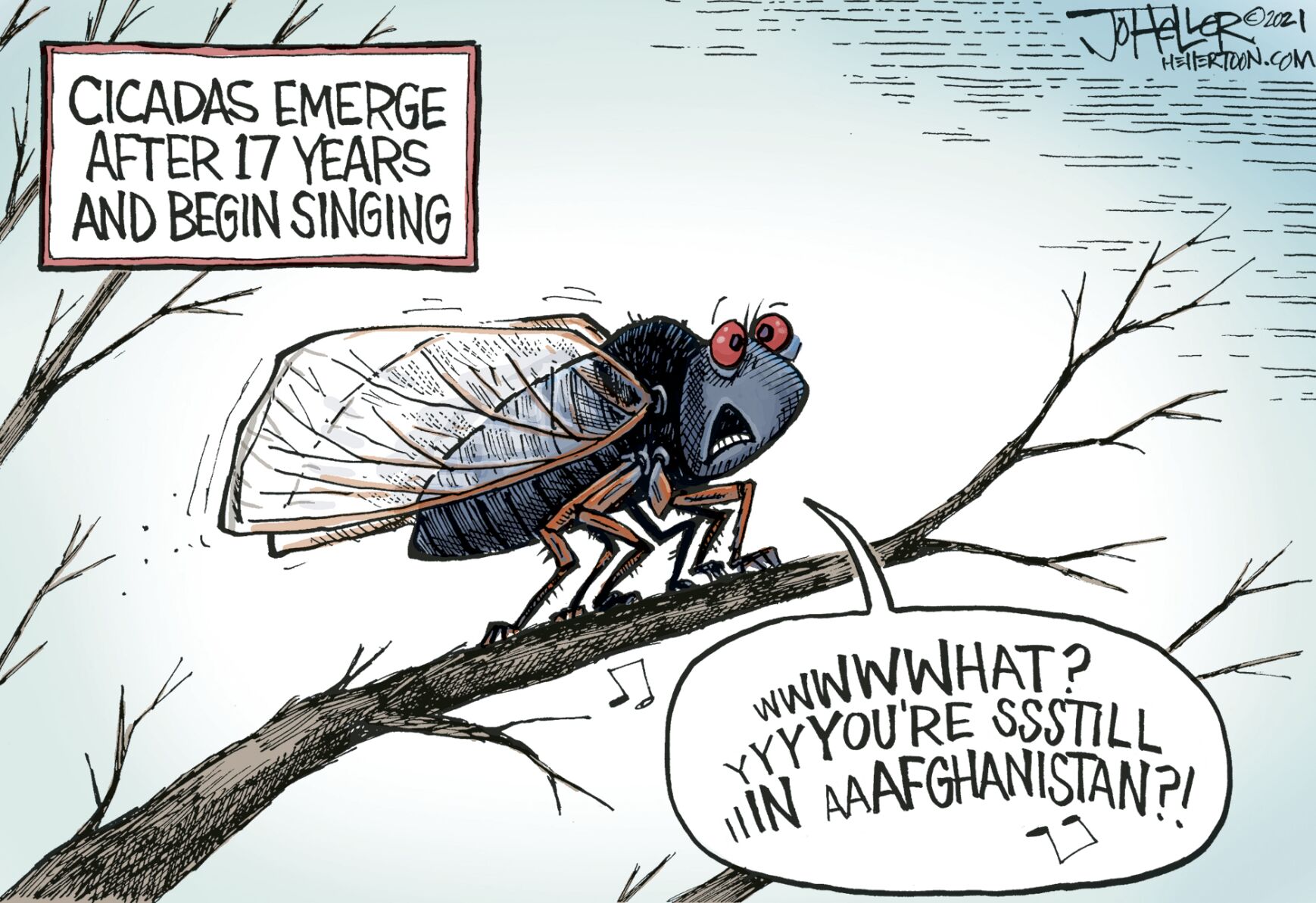 cartoon, April 21